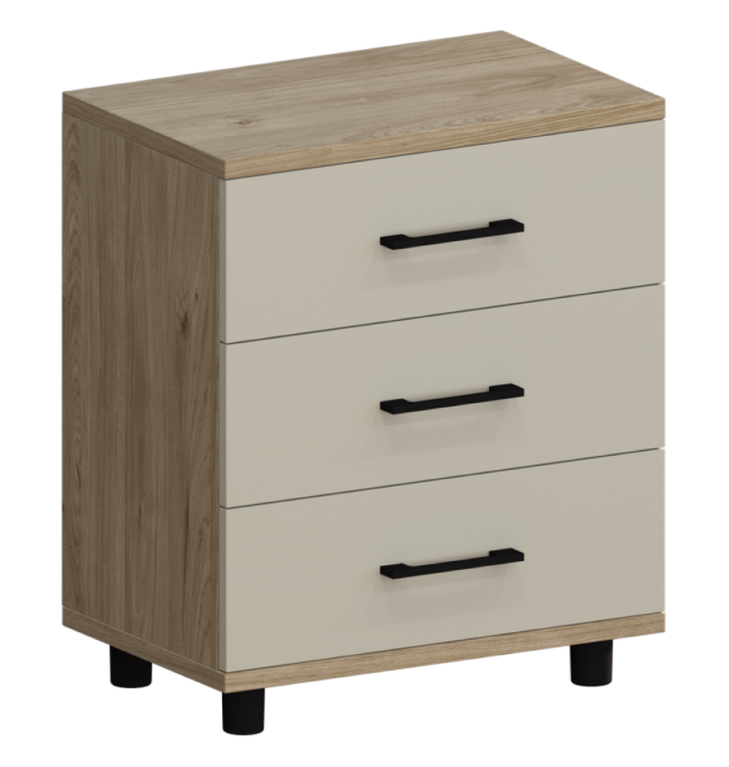 Прикроватные тумбы, Модульная система Грейс Тумба ТБ-5024  Гикори Джексон Светлый