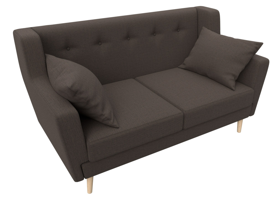 Диваны прямые кухонные, Диван кухонный прямой Брайтон 2, рогожка Амур