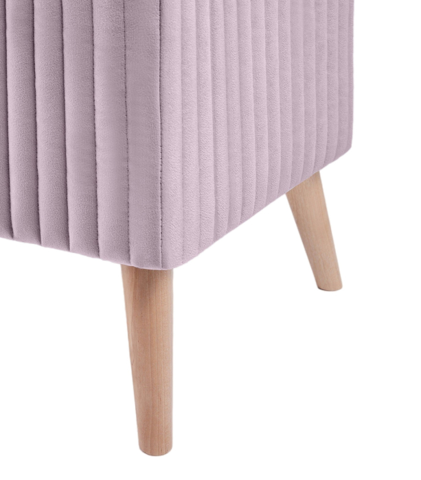 Пуф в прихожую, А-3 Пуф квадратный стеганный (на ножках)