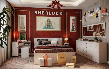 Комод широкий Sherlock 65