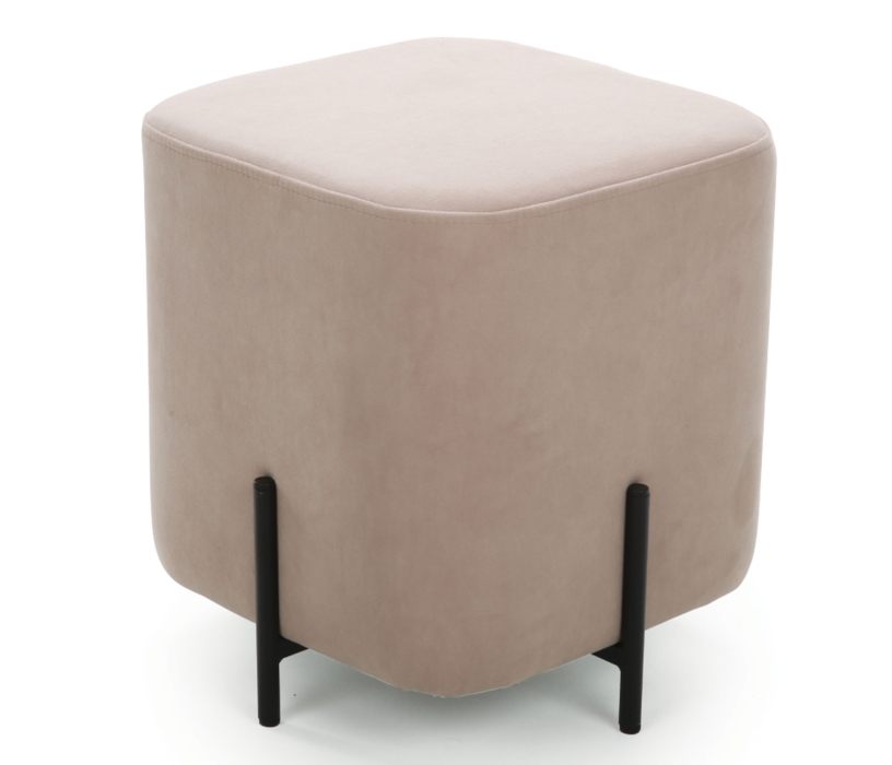 Пуфы дизайнерские, ПУФ ГУФФИ квадрат, велюр