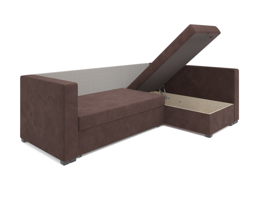 Диваны угловые в гостиную, Угловой диван Монако, велюр