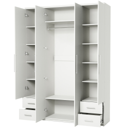 Шкаф четырехдверный Комфорт МКЯ2-43 120х60 с зеркалами