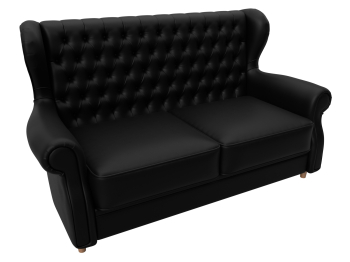 Диван прямой Лига-069 НПБ, экокожа GRIFON