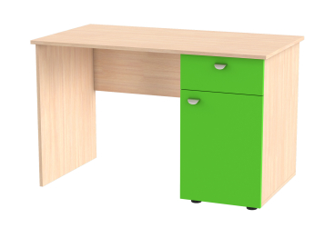 СТОЛ КОМПЬЮТЕРНЫЙ GК 120-Р Дуб Молочный