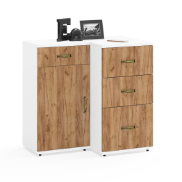 Две тумбы Лидер-8 МД 3-15 и МД 3-16.