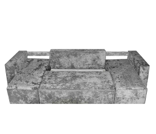 Диван-кровать Лофт П-образный с 2 отоманками