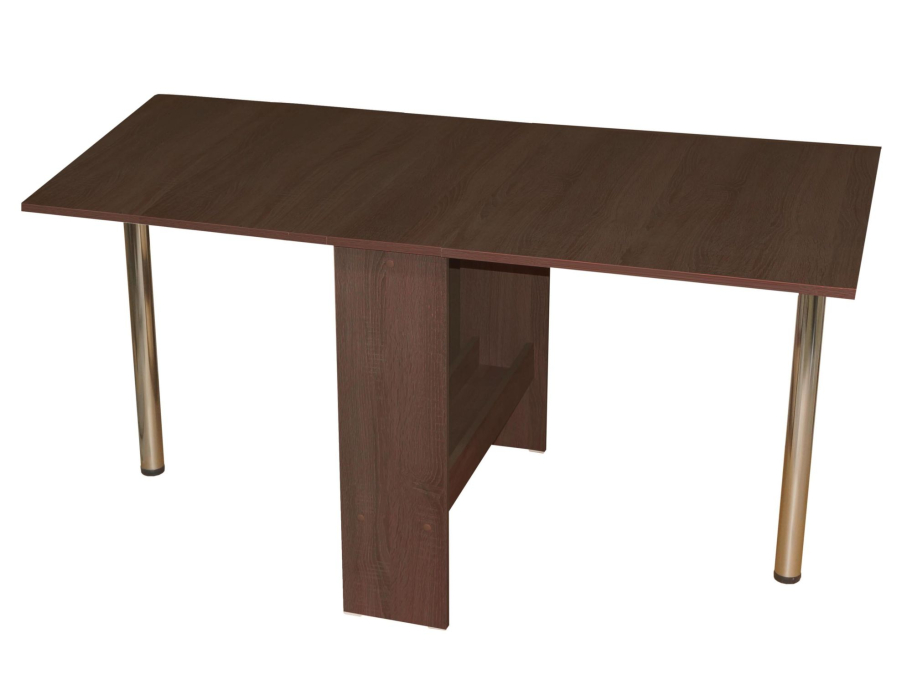 Столы-книжки, СКТ-120 Стол-книжка опора круглая хром