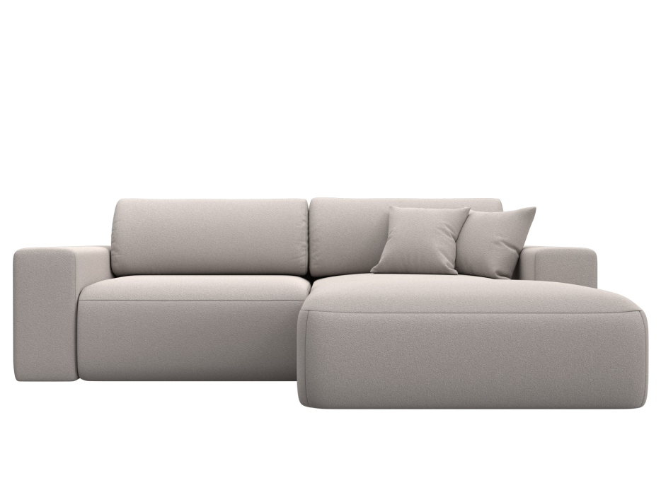 Диваны угловые в гостиную, Диван угловой Лига-036 НПБ Классик правый угол, замша JOLY