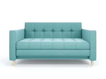 Диван-кровать еврокнижка Квадро, велюр