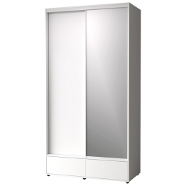 Шкаф-купе 2-дв  MOD 1200 зеркало/лдсп  (в2390*ш1232*г620)