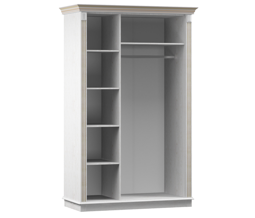 В гостиную, Шкаф 3-х дверный с зеркалом Версаль СБ-2318