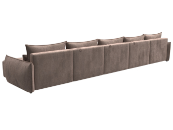 Диван п-образный Лига-051 НПБ МегаЛонг, велюр TOWER