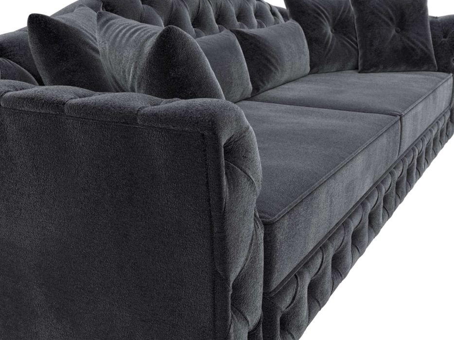 Диваны кровати со спальным местом, Диван прямой Артис, велюр TOWER