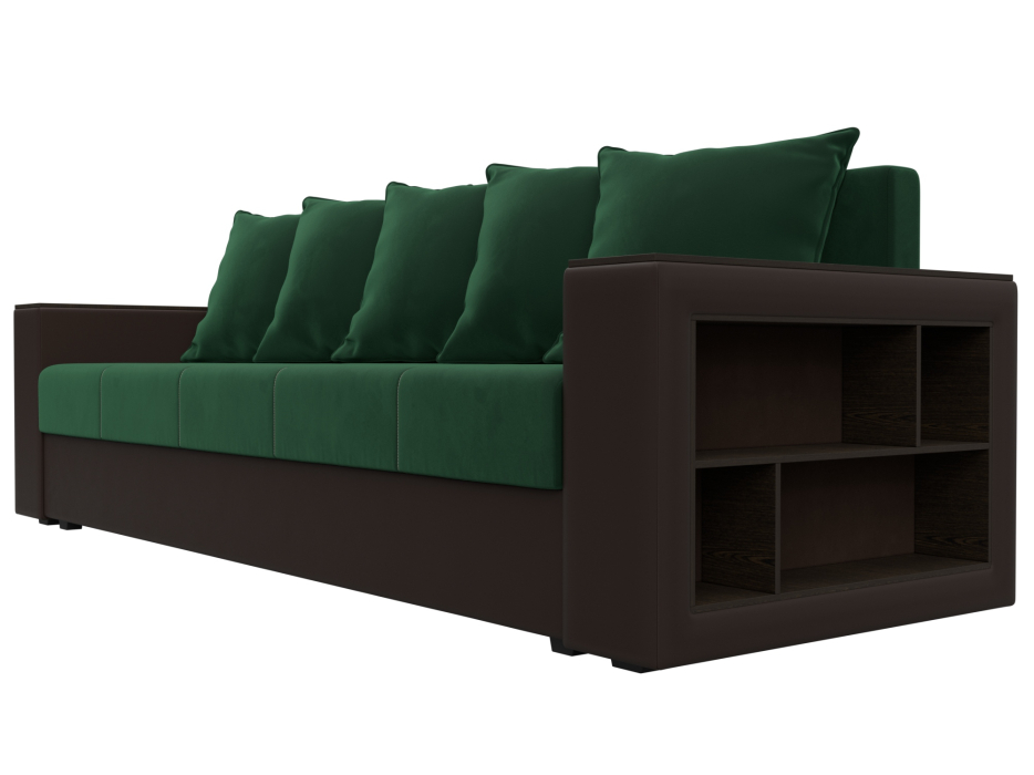 Диваны прямые, Диван прямой Дубай Лайт, велюр/экокожа