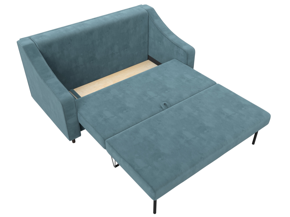 Диваны кровати прямые, Диван прямой Лига-071, велюр SEVEN