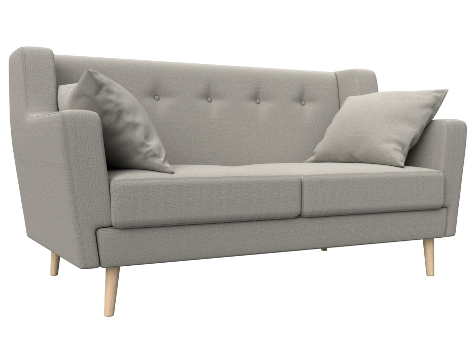 Диваны прямые кухонные, Диван кухонный прямой Брайтон 2, рогожка Амур