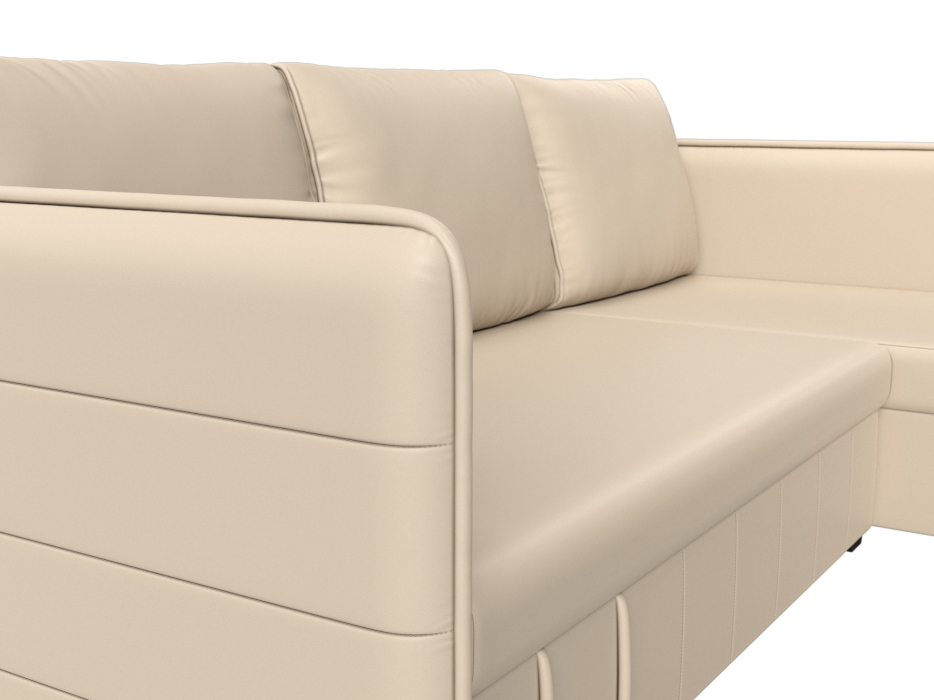 Диваны угловые в гостиную, Диван угловой Слим универсальный угол, экокожа