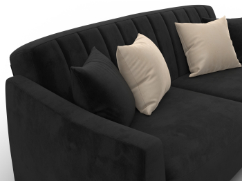 Диван-книжка Лига-095 НПБ , велюр SEVEN