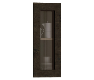 Регина фасад для шкафа навесного со стеклом 30х71 см