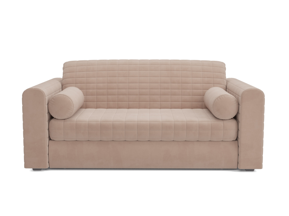 Диваны с ящиком для белья, Диван аккордеон Барон №5 НПБ 140х200 Велюр