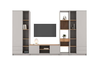 Шкаф комбинированный Прайм 89.03 правый