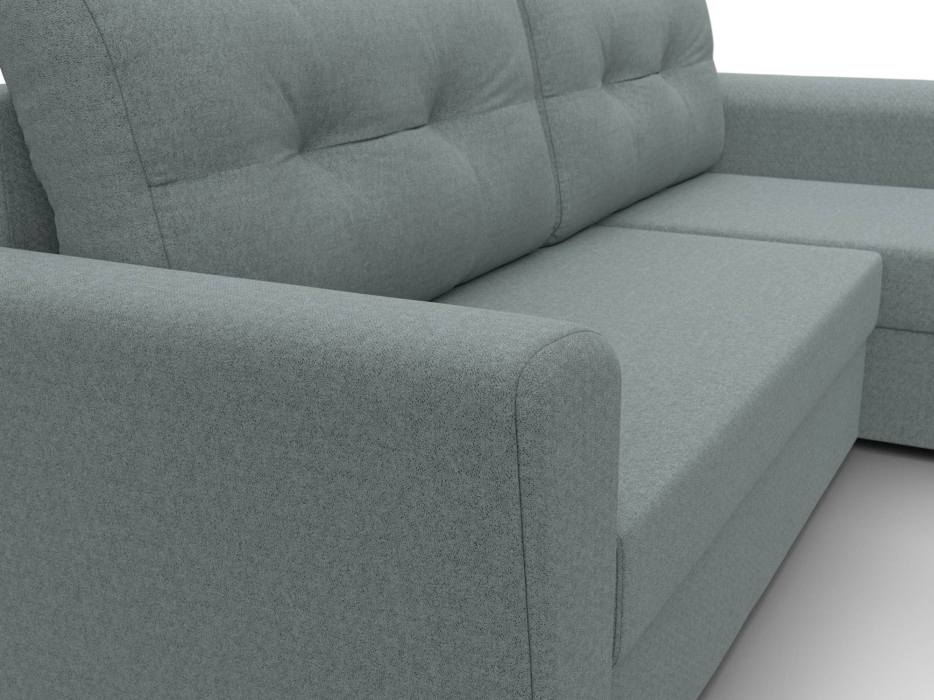 Диваны угловые в гостиную, Угловой диван Амстердам Лайт правый угол, рогожка Амур