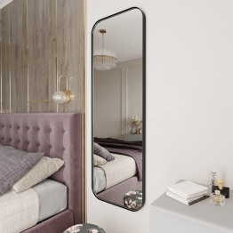 Дизайнерское настенное зеркало GENGLASS Kuvino M в металлической раме