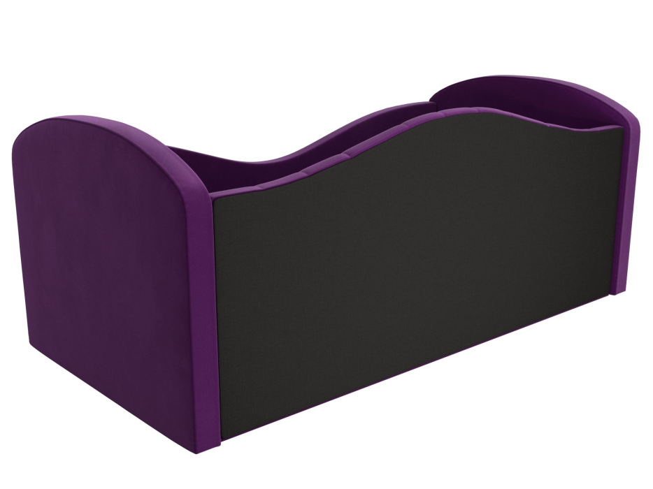 Кровати одноярусные, Детская кровать Сказка Люкс, микровельвет