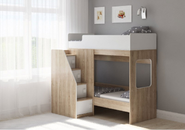 Двухъярусная кровать Легенда D603.3 85х190