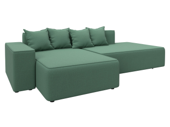 Диван угловой Лига-079 угол левый, рогожка Амур