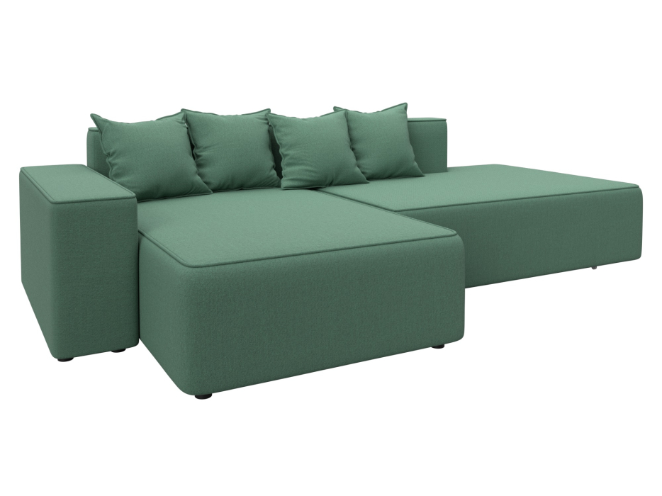 Диваны угловые в гостиную, Диван угловой Лига-079 угол левый, рогожка Амур