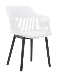 Стул Betty пластиковый с подушкой