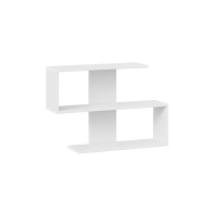 Настенные полки, Полка настенная Diamond Тип 1, белый ясень	