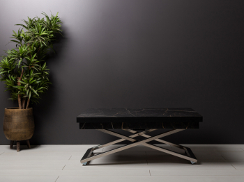 Стол трансформер Cross (нержавеющая сталь)