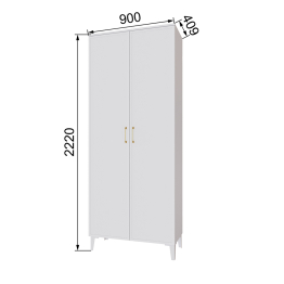 Шкаф 2-х створчатый Толедо ТШ-30