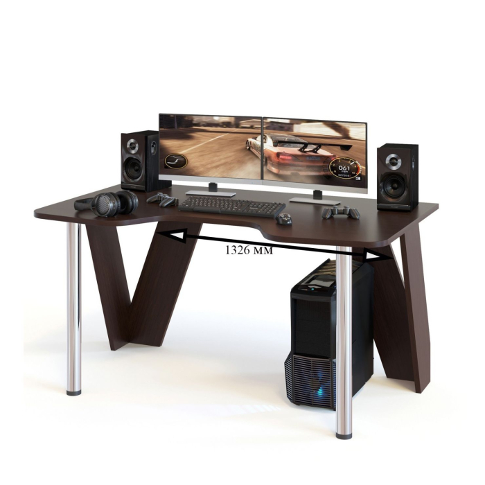 Прямые компьютерные столы, Игровой компьютерный стол КСТ-116