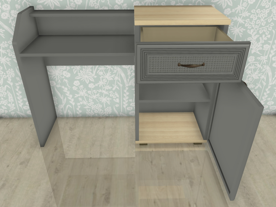 Туалетные столики, Модульная система Карина Стол СТ-1001