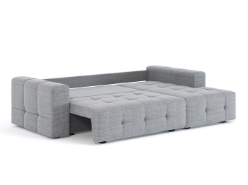 Диван-кровать угловой Прадо, еврокнижка, рогожка Люкс