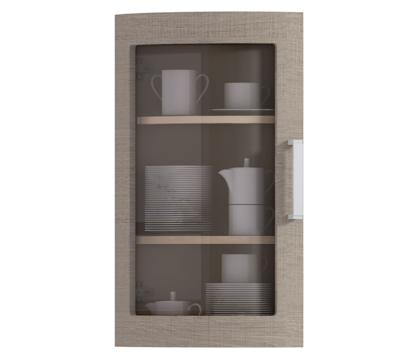 , Регина20 ФВГ-30 витрина МДФ ДубСантанаСв