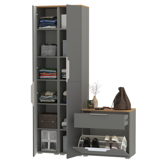 Прихожие, Два пенала и обувница Октава