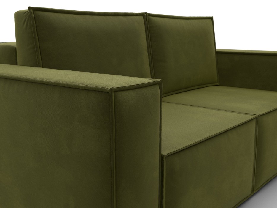 Диваны кровати со спальным местом, Диван прямой Куба мини, микровельвет