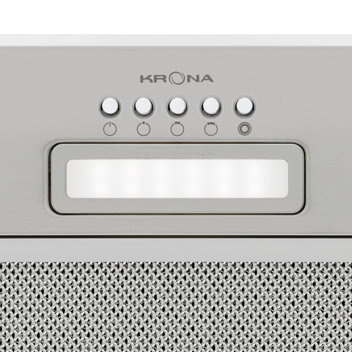 Вытяжки, Вытяжка кухонная AMELI LIGHT 600 INOX PB