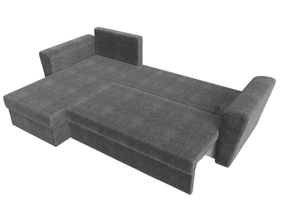 Диваны угловые в гостиную, Угловой диван Амстердам Лайт левый угол, рогожка