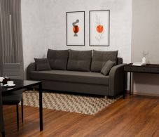 Диваны еврокнижки, Прямой диван Генри,еврокнижка,велюр