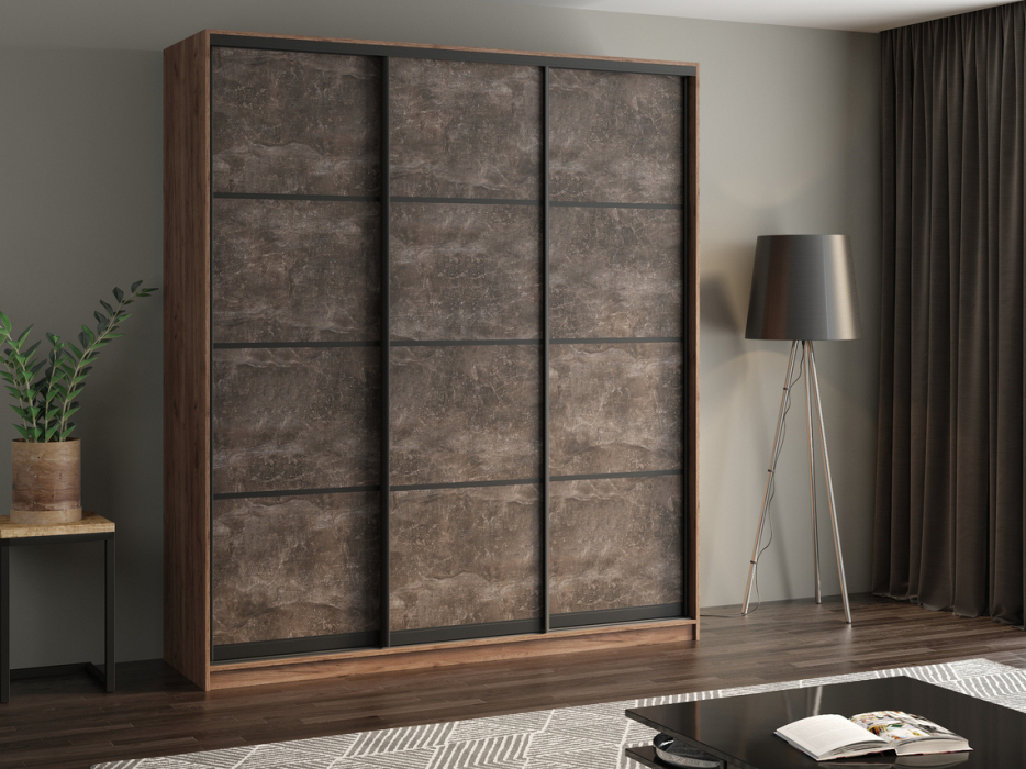 Шкафы-купе, Шкаф купе 3-х дверный АЙСБЕРГ ЛОФТ 220 