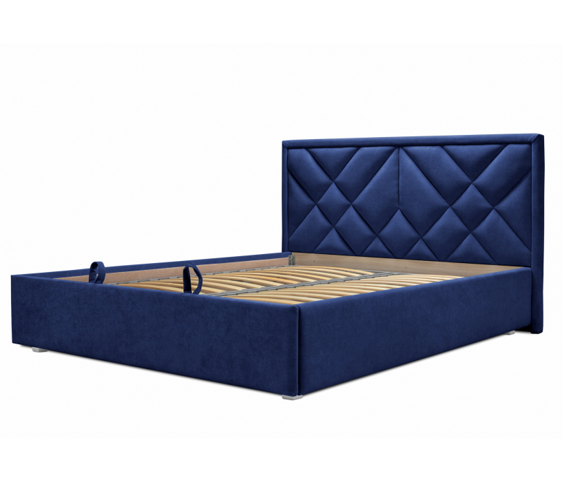 Мягкая кровать, Кровать Сидней 120 с подъемным механизмом, микровелюр