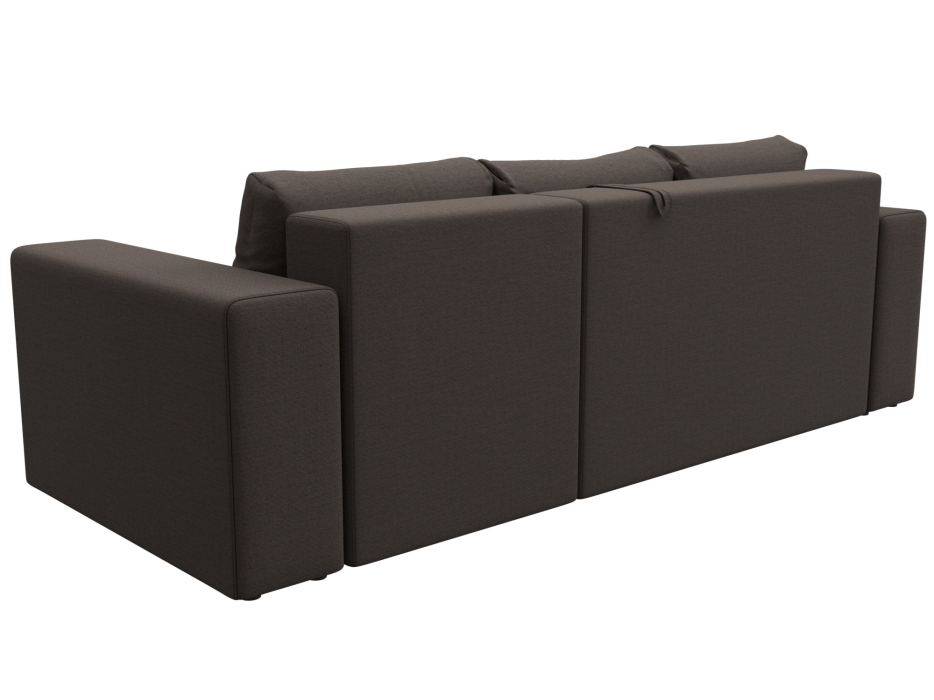 Диваны угловые в гостиную, Диван угловой Лига-076 угол универсальный, рогожка Амур