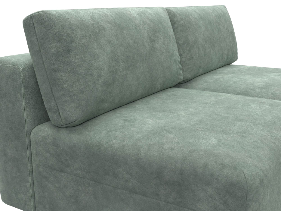 Диваны еврокнижки, Диван прямой модульный Лига-060 НПБ, велюр BRUT