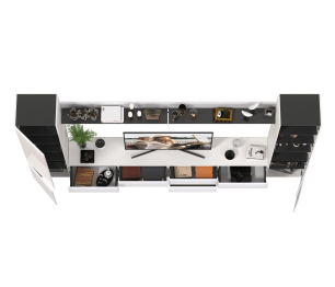 Корпусная мебель в гостиную Сидней № 101